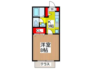 アゼリア【1階】の間取り