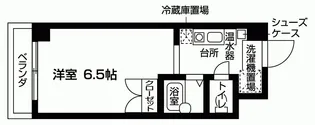 ジュイール北白川【1階】の間取り