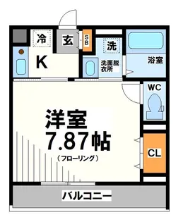 Comfort yuuya(コンフォート ユウヤ)【1階】の間取り