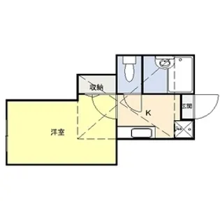 グランパレス杉並【1階】の間取り