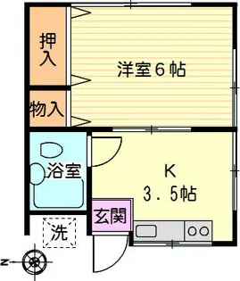 第2ホームサイト長澤【2階】の間取り