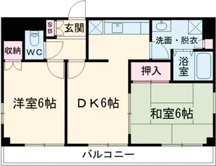 シャトー・ド・ピエール【5階】の間取り