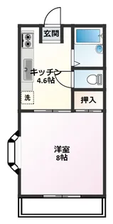 メゾン米山【3階】の間取り