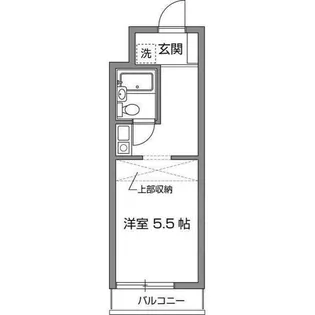 ロイヤルマンション松田【2階】の間取り