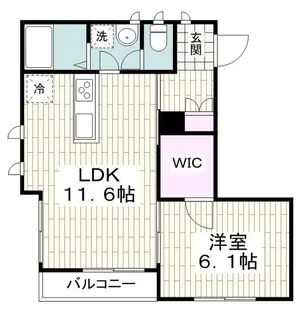CasaOriente【3階】の間取り