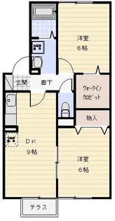 PLAIRE D【2階】の間取り
