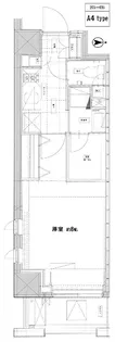 クローバー高輪【4階】の間取り
