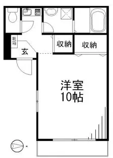 メゾンドジョイライフ【1階】の間取り