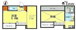 プレミア清水【2階】の間取り