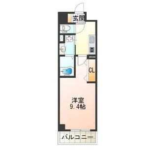 フローレンス天下茶屋【5階】の間取り