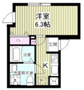 SHIRO【4階】の間取り