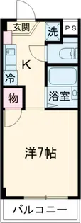 プラザリッツII【1階】の間取り