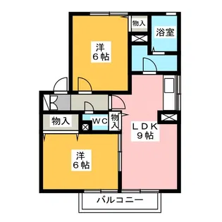 エピナールB【1階】の間取り