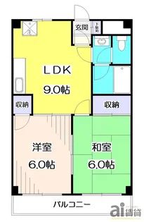 ラフォーレ野火止【3階】の間取り