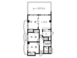 ヴィラ・エーデルワイス II【5階】の間取り