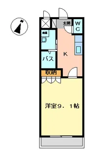 メゾンリバティー【2階】の間取り