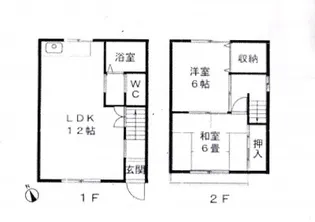 新潟県長岡市琴平3【一戸建】の間取り