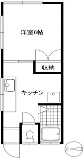 メグ生田目【1階】の間取り