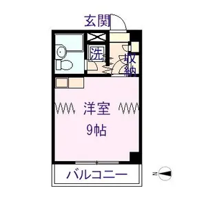 東京都豊島区高田1【マンション】の間取り