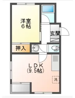 グランドハイツ【4階】の間取り