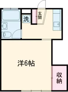コーポすずき【1階】の間取り
