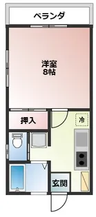 プラドール中里【2階】の間取り
