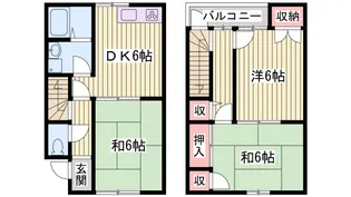 金川マンションの間取り