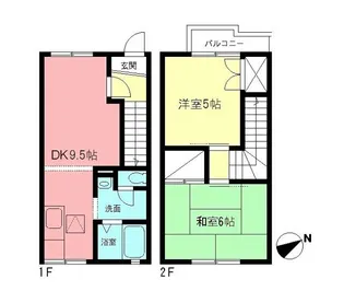 神奈川県中郡二宮町中里2【一戸建】の間取り