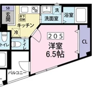 NARASHINO BASE【2階】の間取り