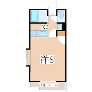 鹿児島県鹿児島市冷水町【マンション】の間取り