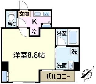 セレクトーン【5階】の間取り