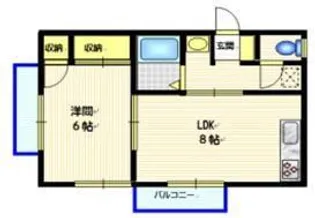しゃらくホームズ 2階【2階】の間取り