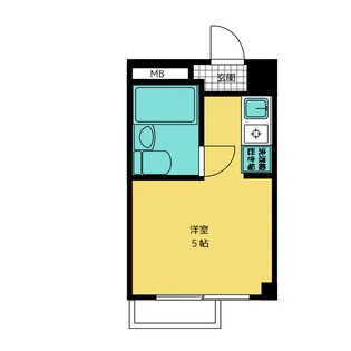 カーサ四谷【4階】の間取り