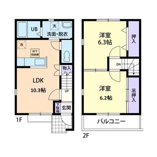 グラシア寿 Aの間取り