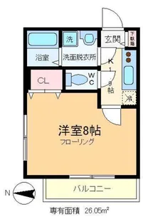 C&K★Rockets【2階】の間取り