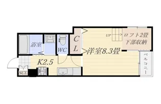 ステラ武【1階】の間取り