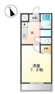 クレッセント【1階】の間取り