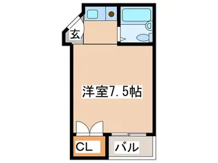 カ-サ上汐【4階】の間取り