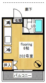 グリーンハウス【2階】の間取り
