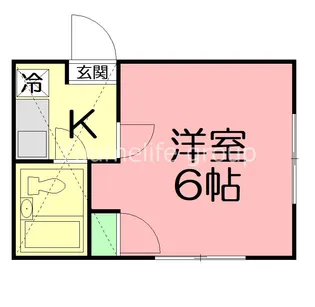 プラーズ愛甲C棟【2階】の間取り
