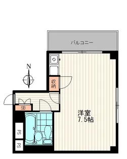 ウィスラーH.K【4階】の間取り