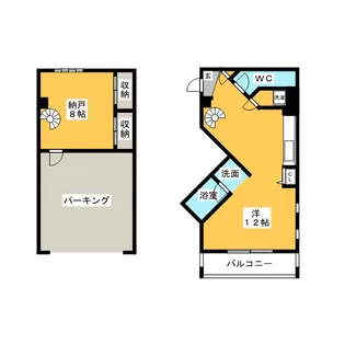 HERMITAGE2005【1階】の間取り