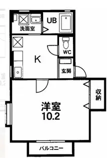 シャルムIII【1階】の間取り
