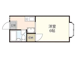 メゾン千晴【1階】の間取り