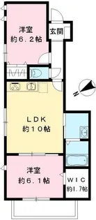 コンフォート世田谷【2階】の間取り