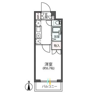 神奈川県海老名市大谷北1【マンション】の間取り