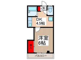 万代ビル【2階】の間取り