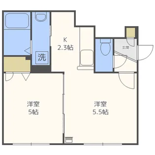 グレース・コート【1階】の間取り