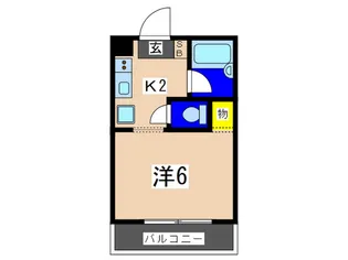 アビタシオン金子A【2階】の間取り