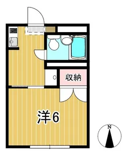 シーサイドコーポ【1階】の間取り